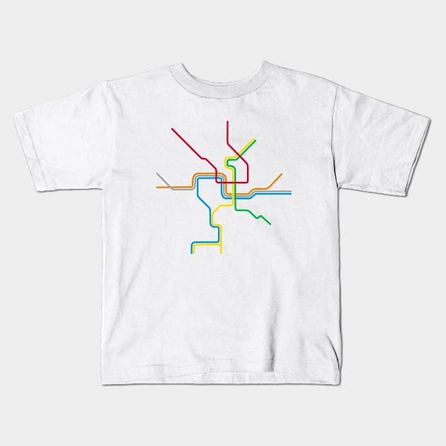 The District Kids T-Shirt by gdunc